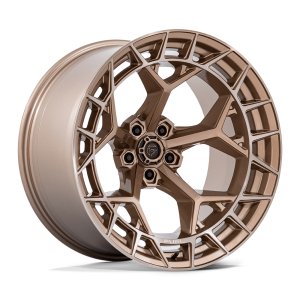 17" FUEL WHEELS FC873 CHARGER PLATINUM BRONZE 5-LUG OFF-ROAD RIMS