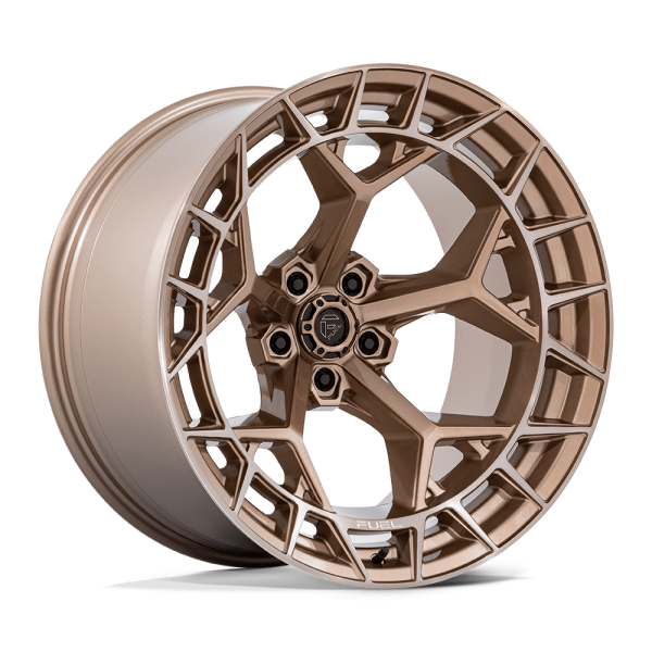17" FUEL WHEELS FC873 CHARGER PLATINUM BRONZE 5-LUG OFF-ROAD RIMS