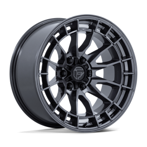 17" FUEL WHEELS FC888 REVOLT GLOSS GUNMETAL OFF-ROAD RIMS