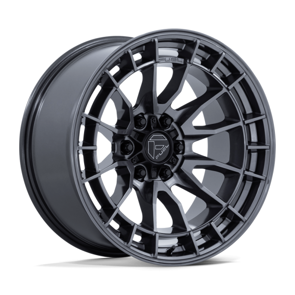 17" FUEL WHEELS FC888 REVOLT GLOSS GUNMETAL OFF-ROAD RIMS