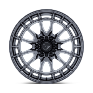 17" FUEL WHEELS FC888 REVOLT GLOSS GUNMETAL OFF-ROAD RIMS - Image 3