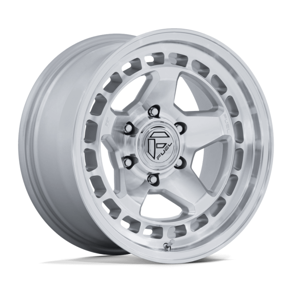 17" FUEL WHEELS FC894 CORE HYPER SILVER WITH MACHINED FACE OFF-ROAD FLOW FORMED RIMS