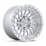 17" FUEL WHEELS FC897 HAVOC GLOSS SILVER WITH MACHINED FACE OFF-ROAD RIMS