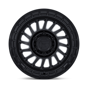 17" FUEL WHEELS FC897 HAVOC MATTE BLACK WITH GLOSS BLACK LIP OFF-ROAD RIMS - Image 3