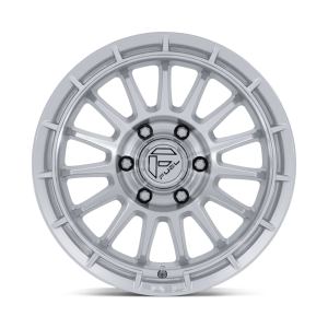 17" FUEL WHEELS FC905 ASCEND GLOSS SILVER WITH MACHINED FACE OFF-ROAD RIMS - Image 3