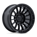 17" FUEL WHEELS FC905 ASCEND MATTE BLACK GLOSS BLACK LIP OFF-ROAD RIMS