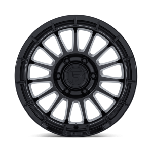 17" FUEL WHEELS FC905 ASCEND MATTE BLACK GLOSS BLACK LIP OFF-ROAD RIMS - Image 3
