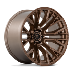 17" FUEL WHEELS D850 REBAR 6 PLATINUM BRONZE MILLED OFF-ROAD RIMS