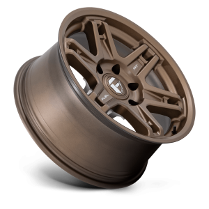 17" FUEL WHEELS D837 SLAYER MATTE BRONZE OFF-ROAD RIMS - Image 3