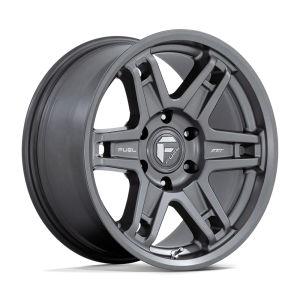 17" FUEL WHEELS D838 SLAYER MATTE GUNMETAL OFF-ROAD RIMS