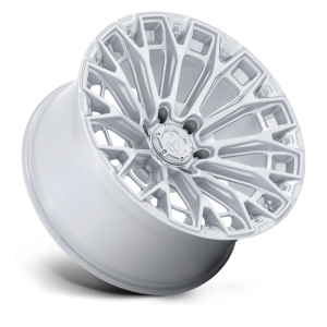 17" FUEL WHEELS FC882 TRAX GLOSS SILVER WITH MACHINED FACE OFF-ROAD RIMS - Image 2