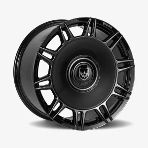 20" GIANNA WHEELS SPLENDIDO GLOSS BLACK FINISH RIMS