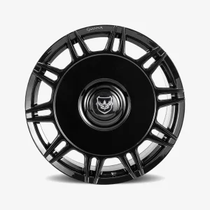 20" GIANNA WHEELS SPLENDIDO GLOSS BLACK FINISH RIMS - Image 2