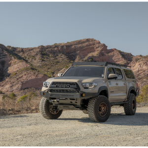 17" KMC WHEELS KM236 TANK BEADLOCK MATTE BRONZE FINISH RIMS - Image 3