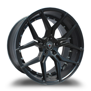 20" MARQUEE WHEELS M1000 SATIN BLACK FINISH RIMS