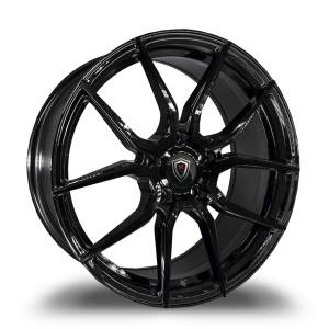 18" MARQUEE WHEELS M5327 GLOSS BLACK LIGHT WEIGHT WHEEL FINISH RIMS