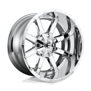 17" FUEL WHEELS D536 MAVERICK CHROME OFF-ROAD RIMS