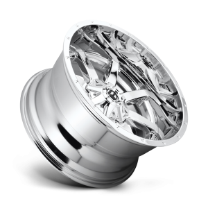17" FUEL WHEELS D536 MAVERICK CHROME OFF-ROAD RIMS - Image 2