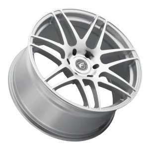 20" FORGESTAR WHEELS F14 DRAG SILVER MACHINED FINISH RIMS - Image 4