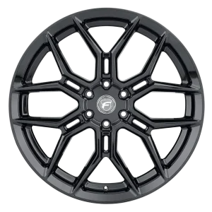 22" FORGESTAR WHEELS X12 GLOSS BLACK FINISH RIMS - Image 2