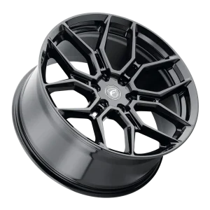 22" FORGESTAR WHEELS X12 GLOSS BLACK FINISH RIMS - Image 3