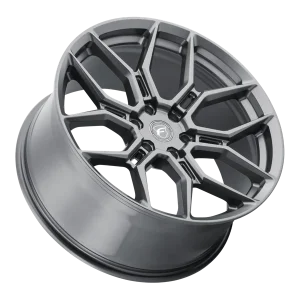 22" FORGESTAR WHEELS X12 SANTIN ANTHRACITE FINISH RIMS - Image 3