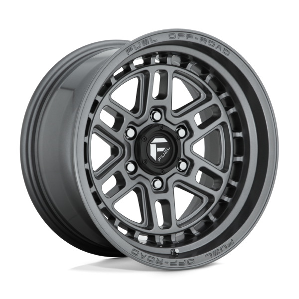 17" FUEL WHEELS D668 NITRO MATTE ANTHRACITE OFF-ROAD RIMS