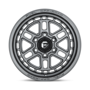 17" FUEL WHEELS D668 NITRO MATTE ANTHRACITE OFF-ROAD RIMS - Image 3