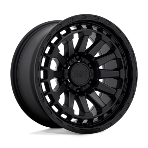 18" BLACK RHINO WHEELS RAID MATTE BLACK FINISH OFF-ROAD RIMS