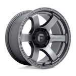 17" FUEL WHEELS D767 RUSH MATTE GUNMETAL OFF-ROAD RIMS