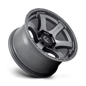 17" FUEL WHEELS D767 RUSH MATTE GUNMETAL OFF-ROAD RIMS - Image 2