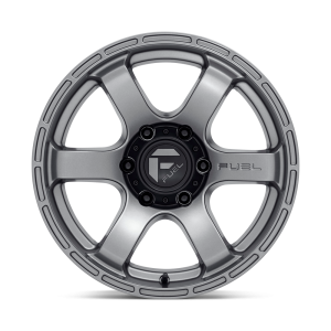 17" FUEL WHEELS D767 RUSH MATTE GUNMETAL OFF-ROAD RIMS - Image 3
