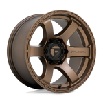 17" FUEL WHEELS D768 RUSH MATTE BRONZE OFF-ROAD RIMS