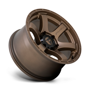 17" FUEL WHEELS D768 RUSH MATTE BRONZE OFF-ROAD RIMS - Image 2