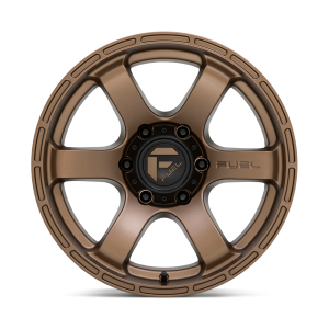 17" FUEL WHEELS D768 RUSH MATTE BRONZE OFF-ROAD RIMS - Image 3