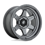 17" FUEL WHEELS D665 SHOK MATTE ANTHRACITE OFF-ROAD RIMS