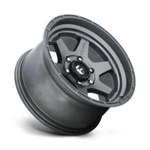 17" FUEL WHEELS D665 SHOK MATTE ANTHRACITE OFF-ROAD RIMS - Image 2