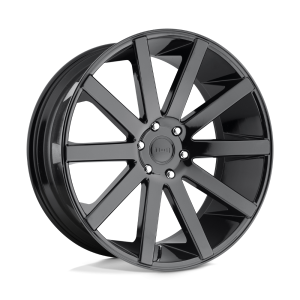 26" DUB WHEELS SHOT CALLA S219 GLOSS BLACK FINISH RIMS