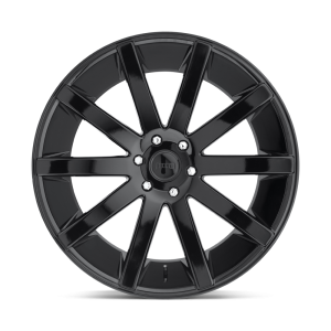 24" DUB WHEELS SHOT CALLA S219 GLOSS BLACK FINISH RIMS - Image 3