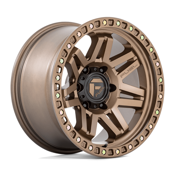 17" FUEL WHEELS D811 SYNDICATE MATTE BRONZE OFF-ROAD RIMS