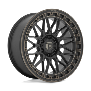 17" FUEL WHEELS D759 TRIGGER MATTE BLACK WITH DARK TINT OFF-ROAD RIMS