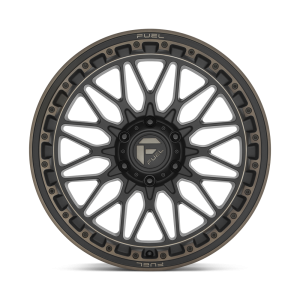 17" FUEL WHEELS D759 TRIGGER MATTE BLACK WITH DARK TINT OFF-ROAD RIMS - Image 2