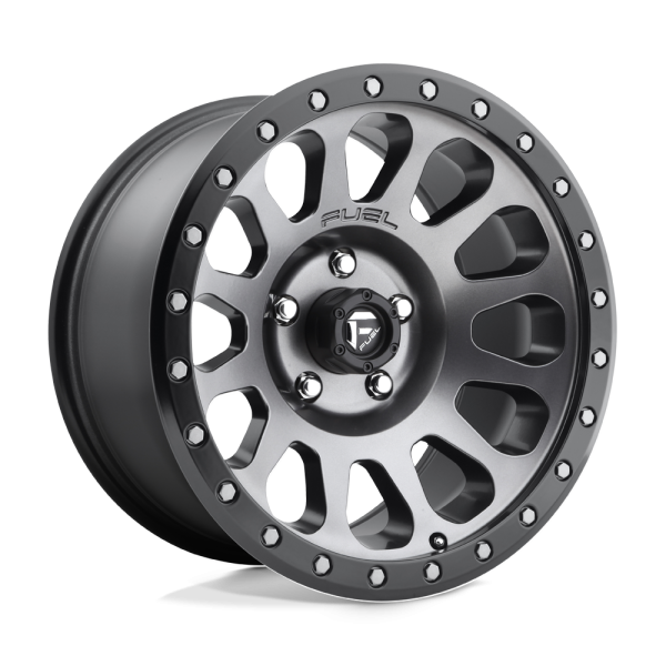 17" FUEL WHEELS D601 VECTOR GREY OFF-ROAD RIMS