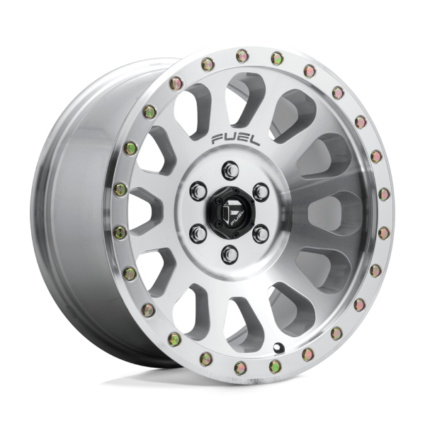 17" FUEL WHEELS D647 VECTOR MACHINED OFF-ROADS RIMS