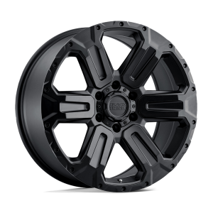18" BLACK RHINO WHEELS WANAKA MATTE BLACK FINISH OFF-ROAD RIMS
