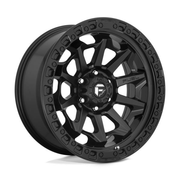 18" FUEL WHEELS D694 COVERT MATTE BLACK OFF-ROAD RIMS