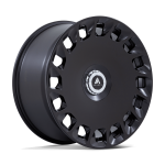 20" ASANTI BLACK LABEL WHEELS ARISTOCRAT MATTE BLACK FINISH RIMS