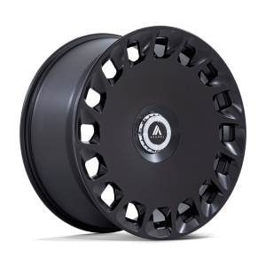 20" ASANTI BLACK LABEL WHEELS ARISTOCRAT MATTE BLACK FINISH RIMS
