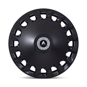 20" ASANTI BLACK LABEL WHEELS ARISTOCRAT MATTE BLACK FINISH RIMS - Image 2