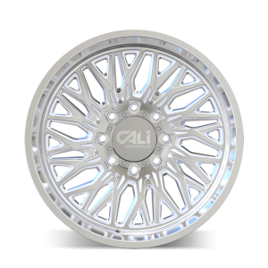 22" CALI WHEELS CRUSHER 9118 POLISHED FINISH RIMS - Image 2